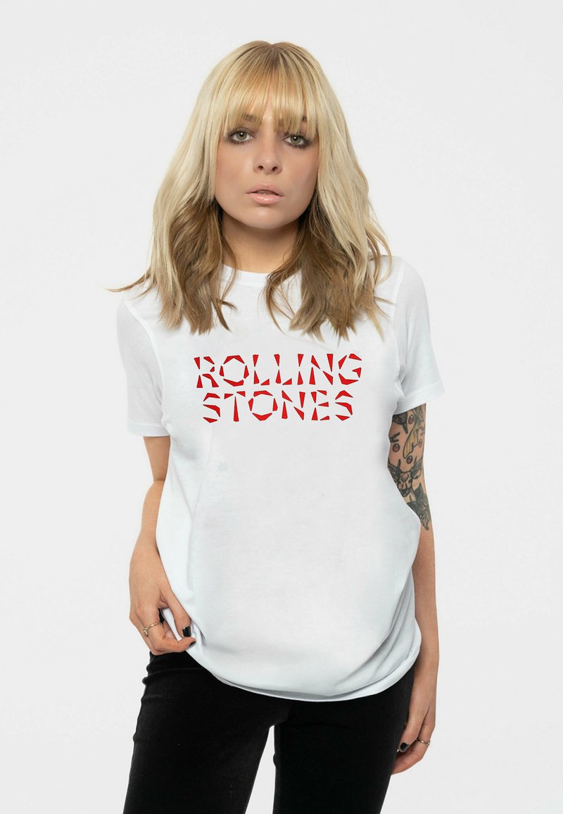 Paradiso Clothing THE ROLLING STONES HACKNEY - Print T-shirt - white