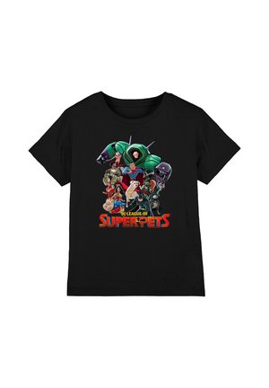Cotton Soul, DC LEAGUE OF SUPER PETS SUPER PET PILE - T-Shirt print - black