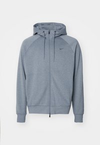 M NK DF UV PRIMARY FZ  - Sweatjakke - cool grey heather