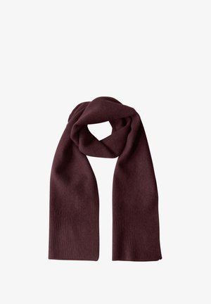 Street One, LONG PLAIN FINE-KNIT SCARF - Bufanda - rustic rouge mel