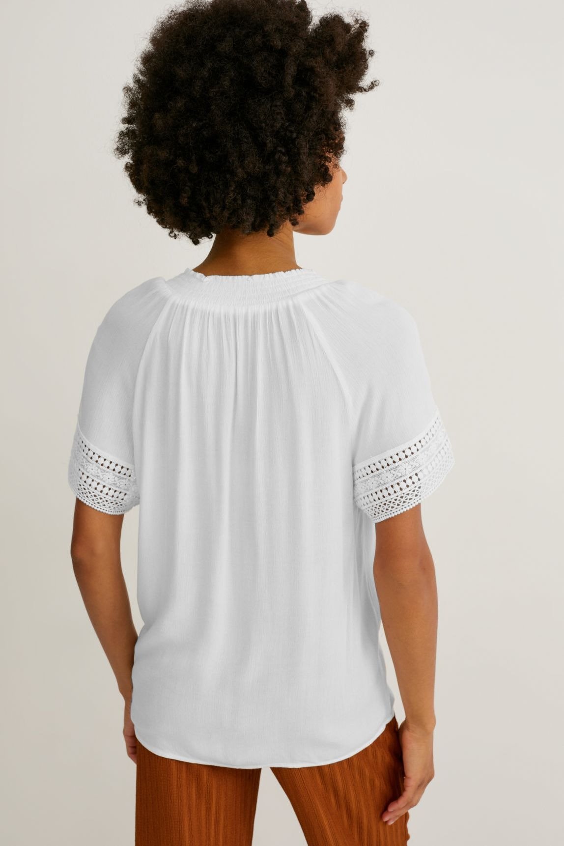 C\u0026A Blusa - white/blanco - Zalando.es