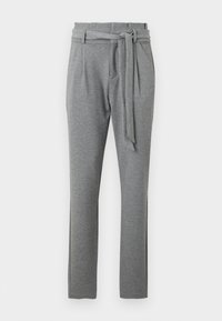 VMEVA PAPERBAG PANT - Pantalon classique - medium grey