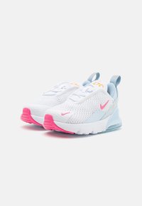 Nike Sportswear AIR MAX 270 - Tenisice - white/pinksicle/blue tint/light armory blue
