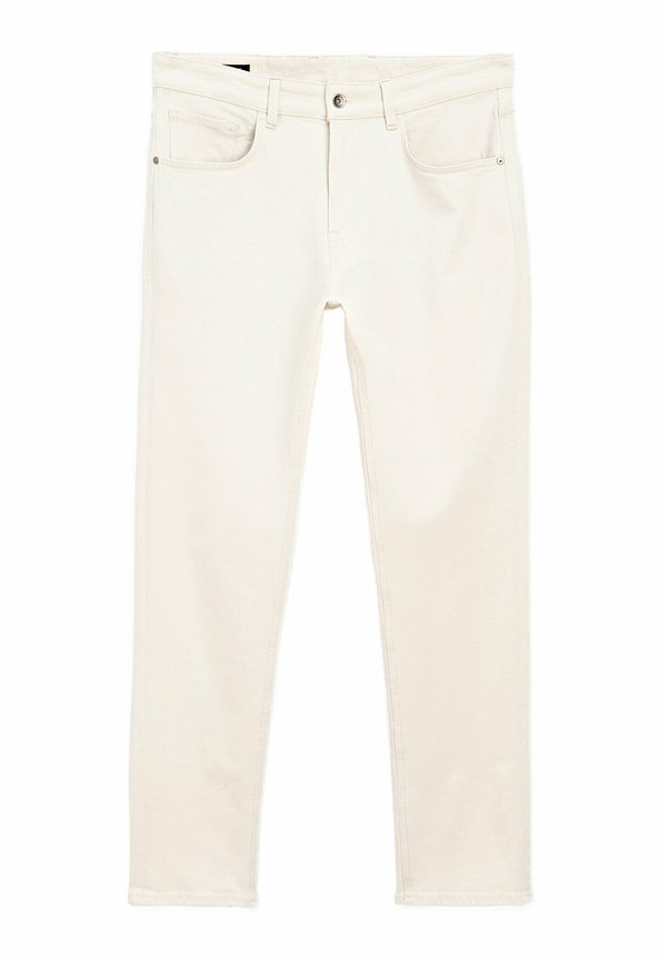 TAPERED - Slim fit jeans - beige4