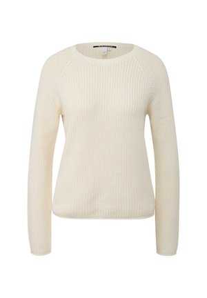 QS, STRICKPULLOVER - Trui - creme