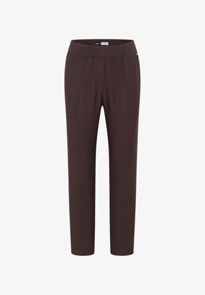 Cecil, MID WAIST SLIM LEG HOSE IM LOOSE FIT - Pantalon classique - brown cacao