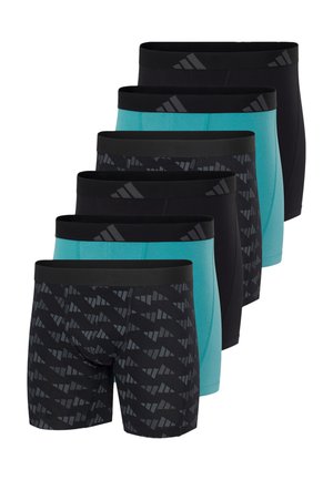 6 PACK - Boxer brief - schwarz petrol