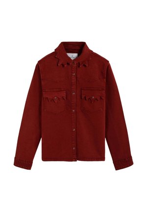 ALLOPSTICHING - Blusa - dark red
