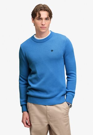 Superdry & Co, Striktrøje - deep blue wave