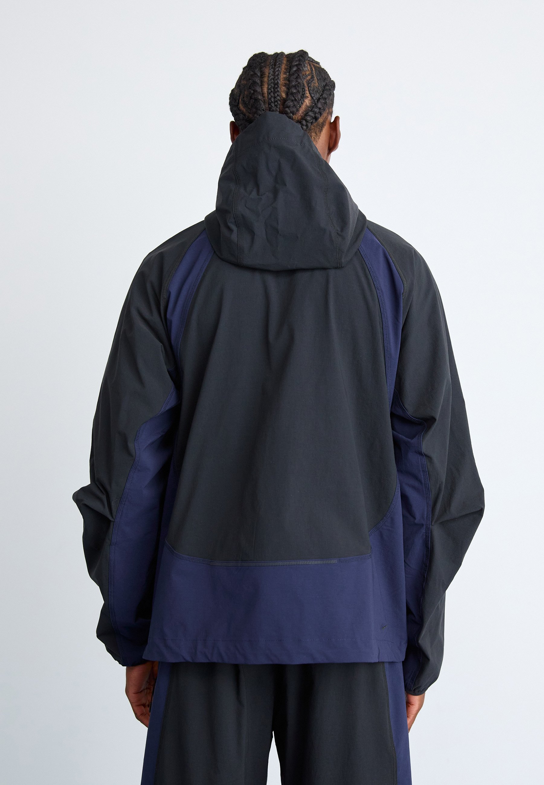 Nike Sportswear TECH PRO JACKET - Windbreaker - black/obsidian