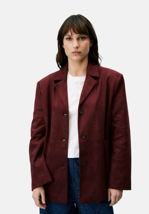 NYMPHALIS - Halflange jas - aubergine