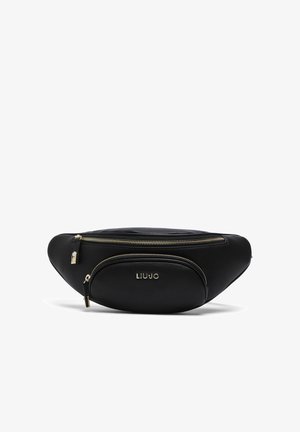 LIU JO, LIU JO BELT BAG WITH LOGO - Ľadvinka - black