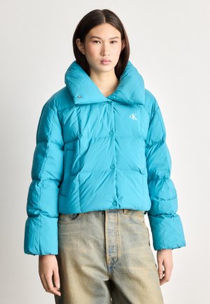 PUFFER - Jakna ispunjena paperjem - teal slate