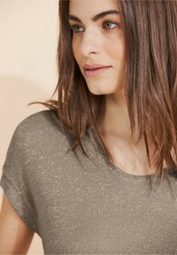 Street One SCHIMMER  - Camiseta básica -  safari beige