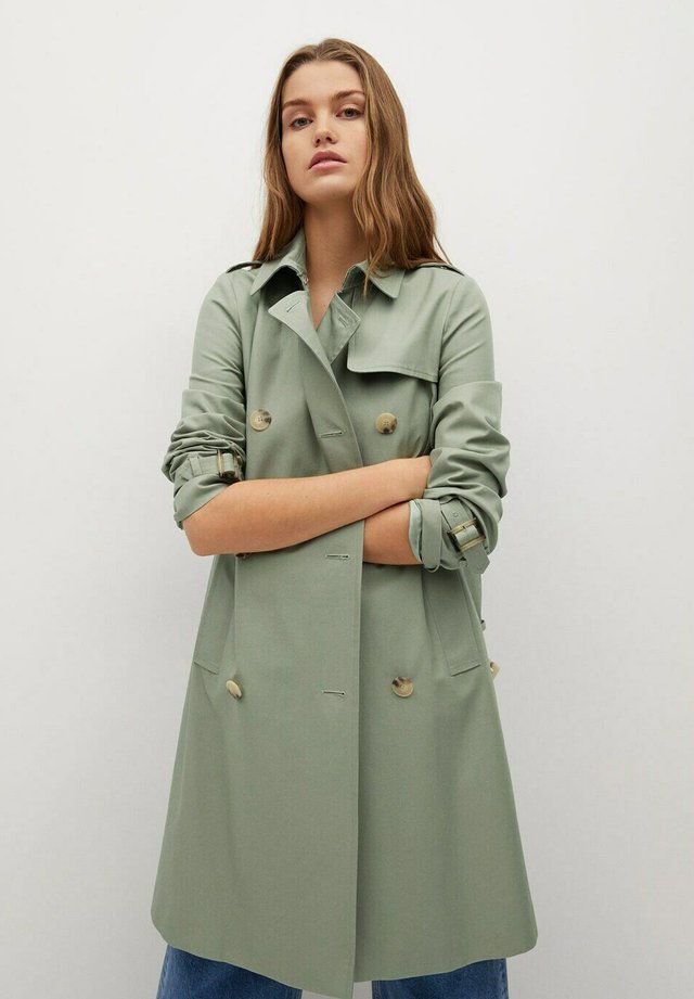 POLANA - Trenchcoat - pastellgrün