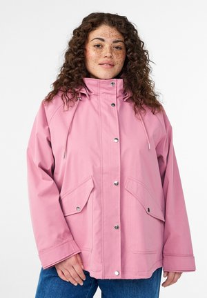 Short coat - foxglove