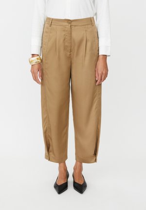 PUNNA - Pantaloni - petrified oak