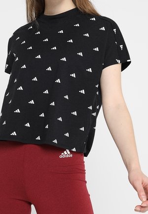 Printtipaita - black