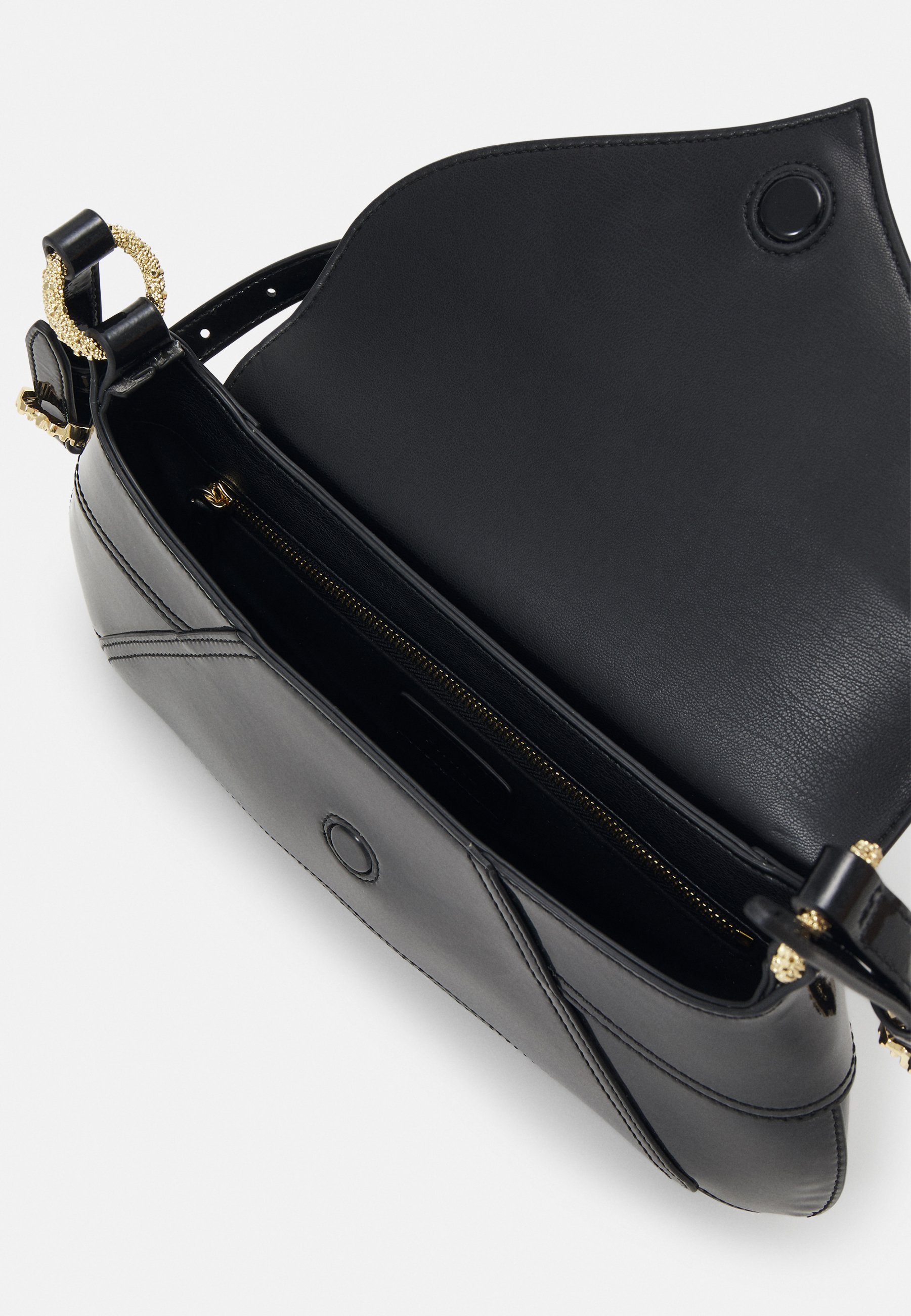 Cesare Paciotti HOBO - Cross body bag - black - Zalando