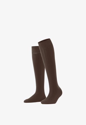 Esprit, FINE WEAVE KNIESTRÜMPFE - Kniestrümpfe - chocolate