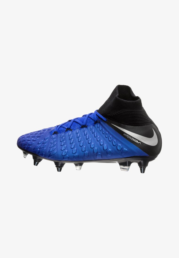 lento niebla tóxica seguro Nike Performance HYPERVENOM PHANTOM - Chaussures de foot à lamelles - racer blue/metallic silver/black - ZALANDO.FR lento niebla tóxica seguro Nike Performance HYPERVENOM PHANTOM - Chaussures de foot à lamelles - racer blue/metallic silver/black - ZALANDO.FR