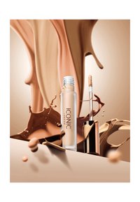 Iconic London SEAMLESS CONCEALER - Correttore - natural beige