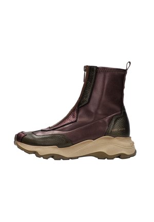KANSAS CHI - Boots à talons - bordeaux