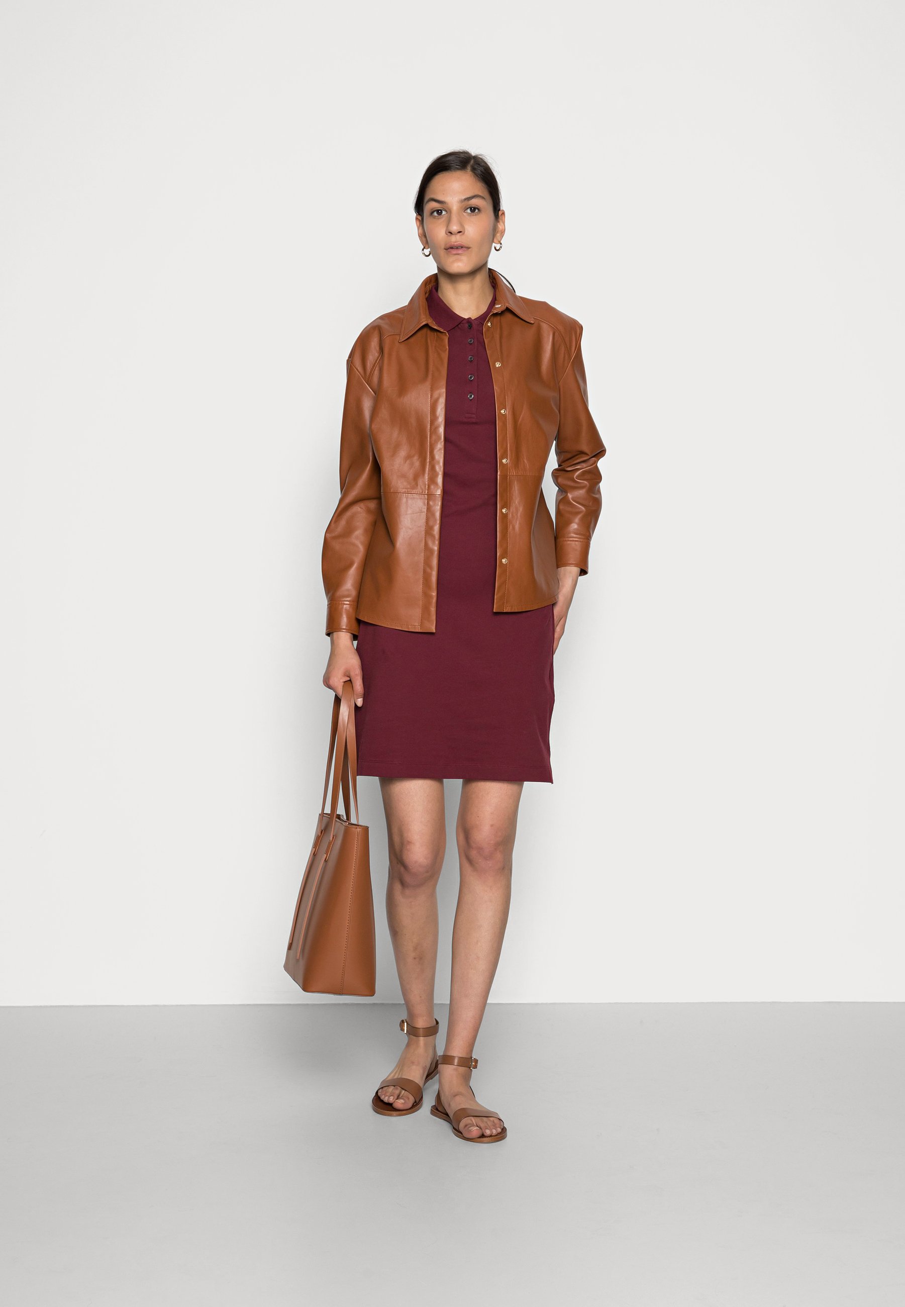 Tommy Hilfiger LONG SLEEVE SLIM DRESS 