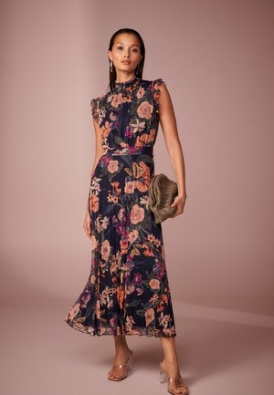 Next FLORAL MIDI - REGULAR FIT - Kasdienė suknelė - navy floral print