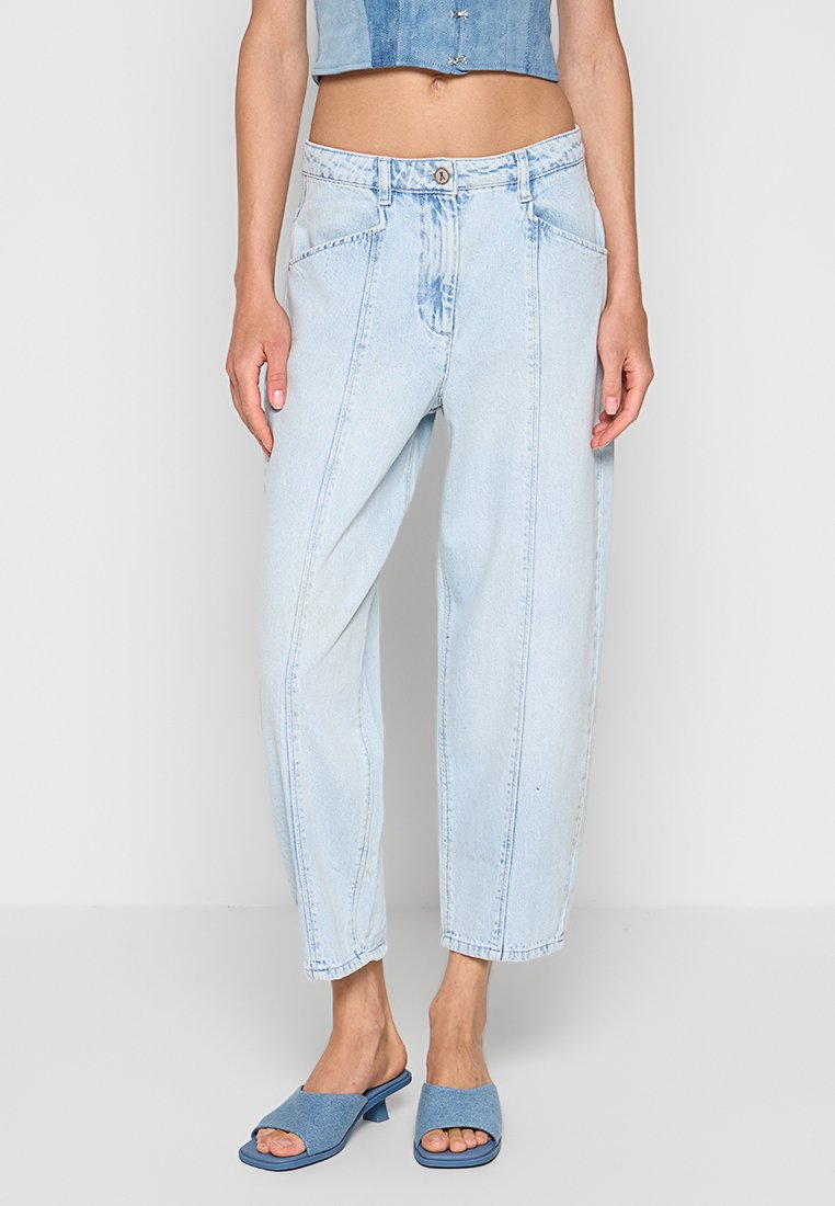 PATRIZIA PEPE Relaxed fit jeans lichtblauw