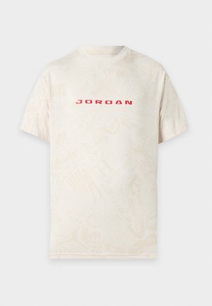 Jordan, CREW - Camiseta estampada - phantom/university red