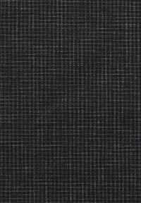 Tissu tissé gris foncé avec un motif à carreaux subtil dans des nuances variées de gris et de noir.