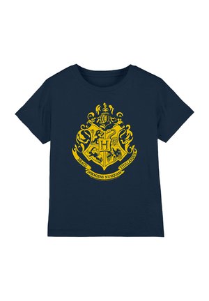 Cotton Soul, HARRY POTTER HOGWARTS CREST UNISEX - T-Shirt print - dark blue