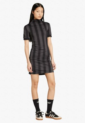 Vestito di maglina - black