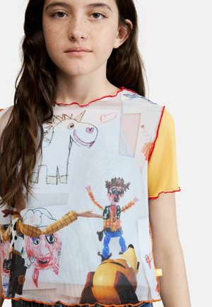 Desigual, TOY STORY™ PRINTED T-SHIRT - Majica kratkih rukava s printom - black