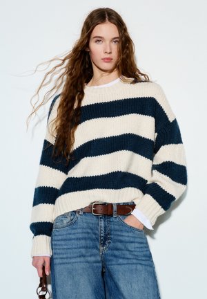 PULL&BEAR Jumper - dark blue