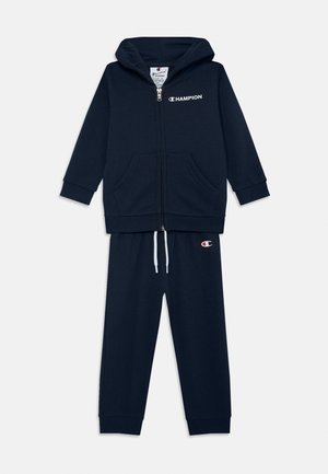 HOODED FULL ZIP SUIT UNISEX SET - Tuta - dark blue