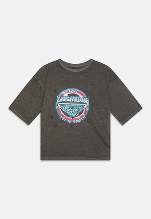 SHORT SLEEVES  - Print T-shirt - black