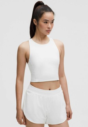 lululemon SWIFT SPEED CROPPED TANK - Top - white