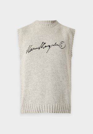 MM6 Maison Margiela, GILET - Jersey de punto - grey melange/black