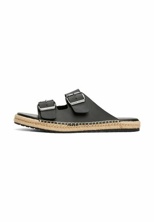 Slip-on sandaler - black