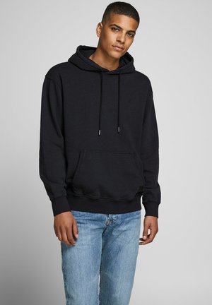 Jack & Jones, Felpa con cappuccio - black