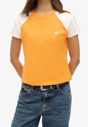 T-shirt imprimé - orange