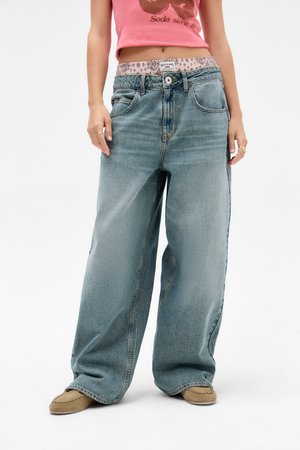 JAYA - Relaxed fit jeans - smokey blue