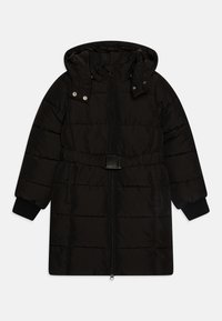 ONLY GIRLS - KOGMAGGI BELT HOODED PUFFER  - Winter coat - black Thumbnail Image 1