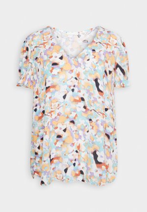 edc by Esprit SHORT SLEVES - Bluză - purple