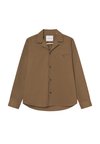 JASPER HEAVY TWILL OVERSHIRT - Shirt - dark sand