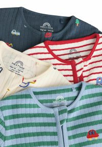 Next REGULAR FIT - TRANSPORT TWO WAY ZIP FOOTLESS 4 PACK - Pyjama - blue