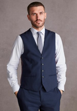 SIGNATURE TOLLEGNO REGULAR FIT - Suit waistcoat - bright blue