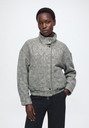 Copenhagen Muse, CMCHELSEA - Яке бомбър - black/jet stream melange